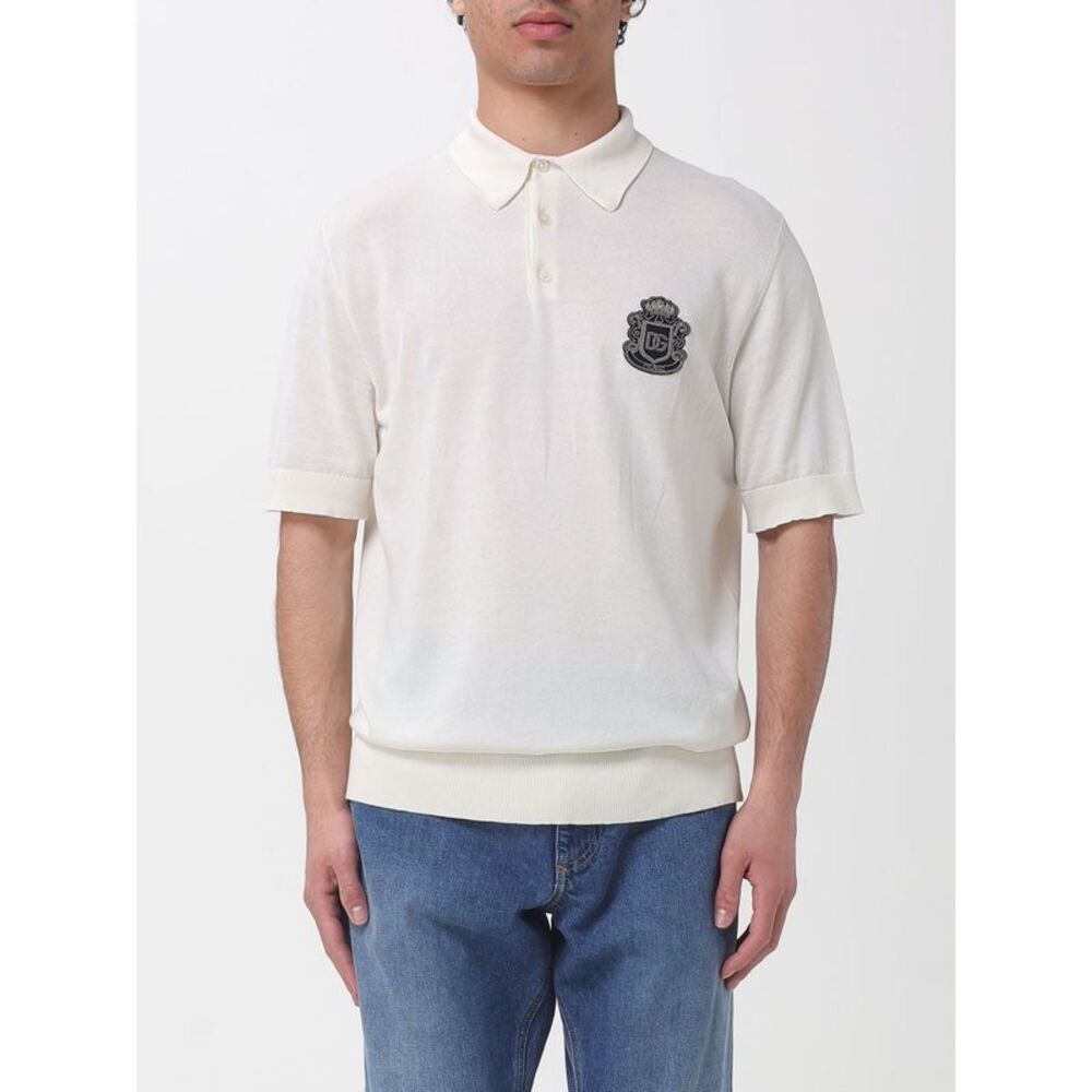 Dolce & Gabbana Polo Shirt Men White